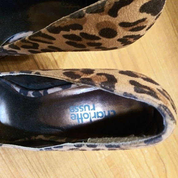 Leopard print hugh heel shoes - Picture 4 of 4
